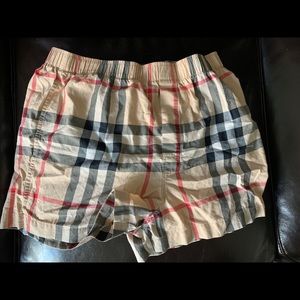 Men’s medium Burberry boxers classic nova check